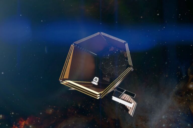 NASA's Habitable Worlds Observatory is a concept now. Here is one of several designs for the mission.