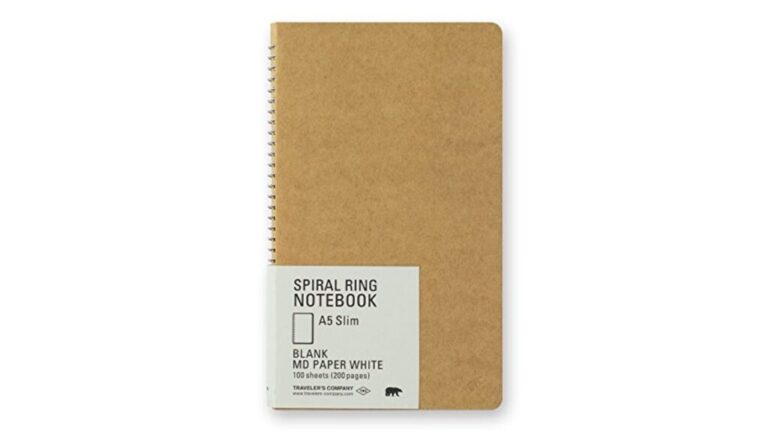 Traveler's Company A5 Slim Spiral Notebook