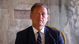 US Supreme Court Justice Samuel Alito attends an event organized by the US Embassy to the Holy See, in Rome, Italy, on September 20, 2025.