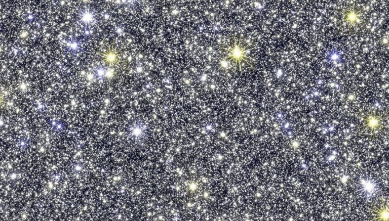 This image simulates 1/140th of Roman's field of view when it observes the center of our galaxy.