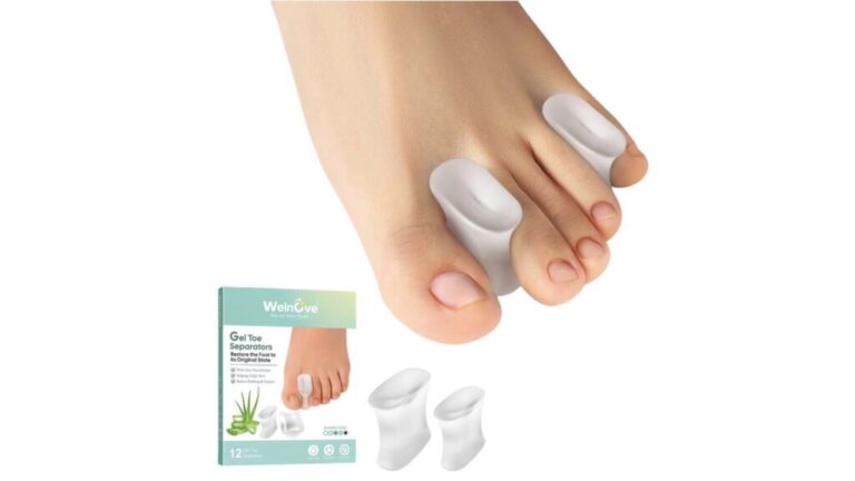 Welnove Gel Toe Separators, 12-Pack