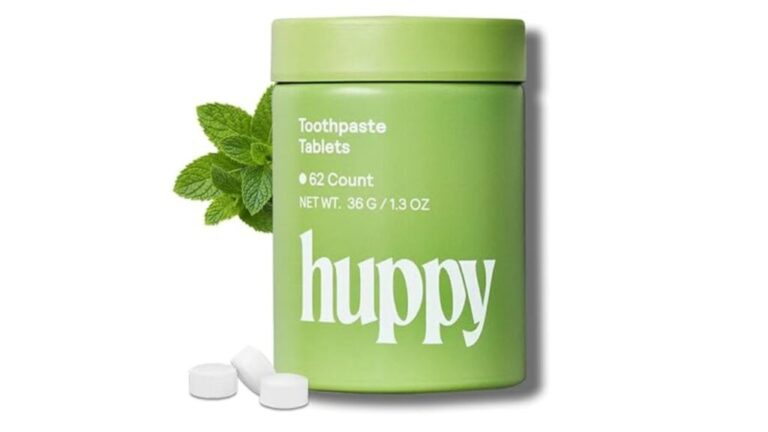 Huppy Toothpaste Tablets