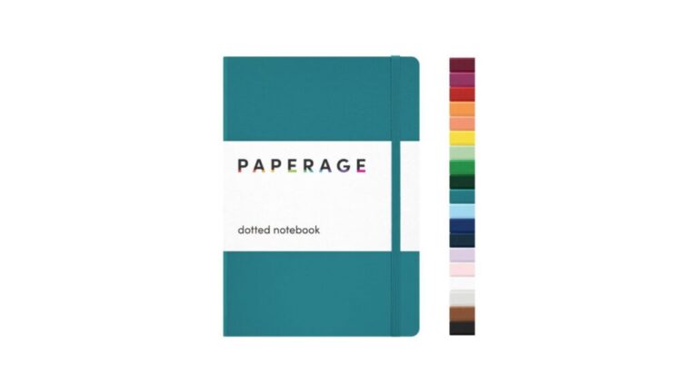 Paperage Dotted Journal Notebook - Turquoise.jpg