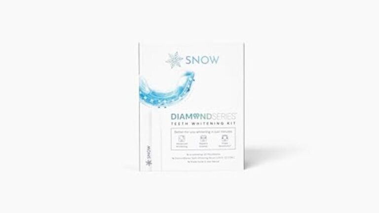 SNOW Diamond Wired Whitening Kit - Sensitive Teeth Whitening Kit - Whitens & Repairs Teeth - 6 Months of Whitening Treatment - Gentle & Enamel Safe - White
