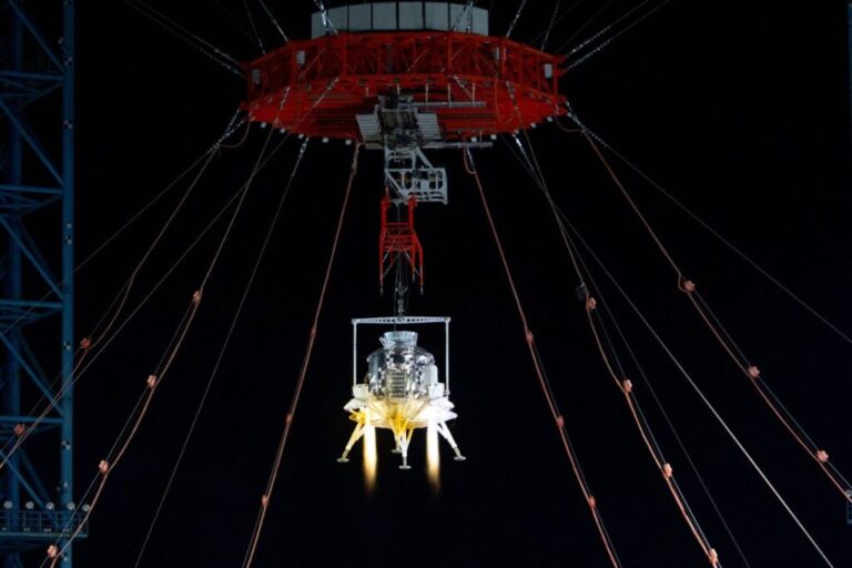 A lunar lander's successful trial in 2025 for extraterrestrial landing and takeoff at a site in Huailai county, in Hebei province, marks a key step in the development of China's lunar exploration program.