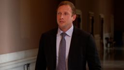 Rep. Max Miller arrives for a court hearing in Cleveland, Ohio, on Wednesday.