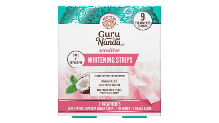 GuruNanda Sensitive Whitening Strips