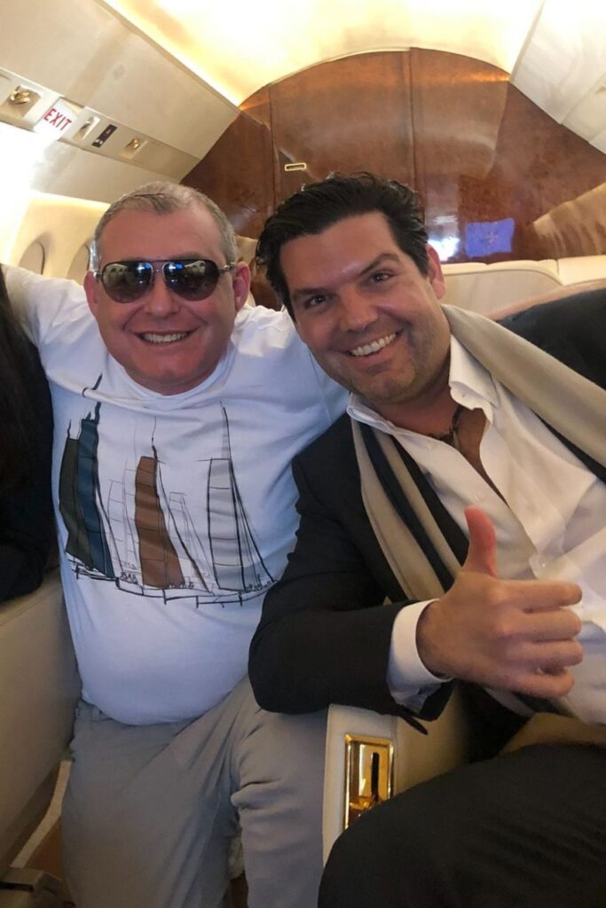 Lev Parnas and Alejandro Betancourt.
