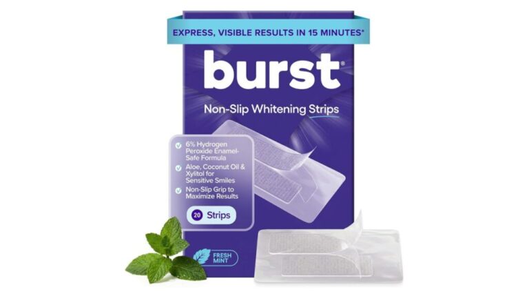 Burst Sensitive Teeth Whitening Strips