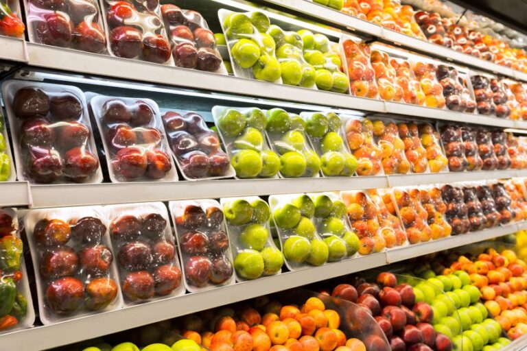 Plastic surrounds most food we eat, exposing us to high-risk chemicals such as PFAS and phthalates.