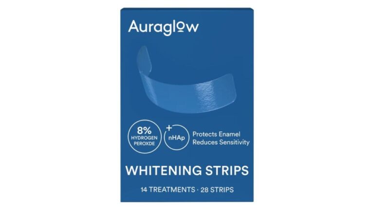 Auraglow 8% Teeth Whitening Strips