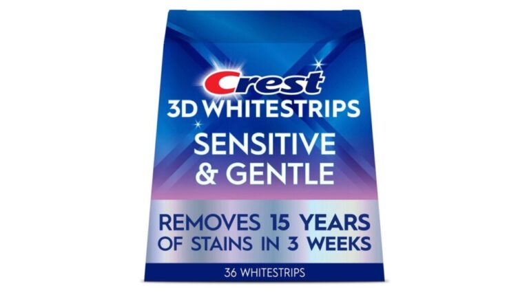 Crest 3D Sensitive and Gentle Whitestrips