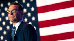 Pennsylvania Gov. Josh Shapiro delivers remarks on primary election night at The Fuge in Warminster Township, Pennsylvania on May 19.