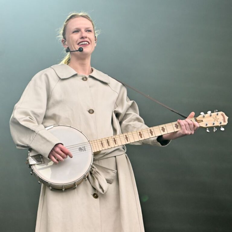 Audrey Hobert performs at Outside Lands Festival at Golden Gate Park on August 8 in San Francisco, California.