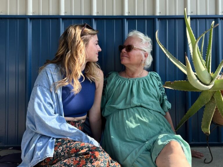 Olivia believes much of her positive outlook and resilience comes from her mother's efforts to provide a normal childhood.