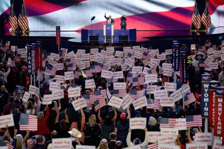 Scott speaks at the Republican National Midterm Convention in Dallas on Wednesday.