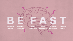 Follow the BE FAST guidelines to spot signs of a stroke in someone else.