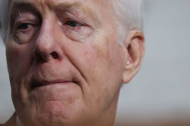 Sen. John Cornyn, on Capitol Hill on August 4.