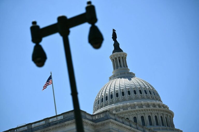 A view of the US Capitol on June 4.
