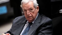 CHICAGO, IL - APRIL 27: Former House Speaker Dennis Hastert leaves the Dirksen Federal Court House in a wheelchair after his sentencing on April 27, 2016 in Chicago, Illinois. Hastert was sentenced to 15 months in prison and ordered to pay $250,000 to a victim's fund for breaking banking laws as he sought to pay a man identified only as Individual A, 14-years-old at the time, millions of dollars to keep quiet about past sexual abuse. The abuse occured during Hastert's years as wrestling coach at Yorkville High School decades ago. (Photo by Joshua Lott/Getty Images)