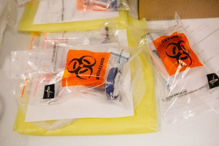 Although the clinic is well-equipped in many ways, it's not built to treat measles patients.