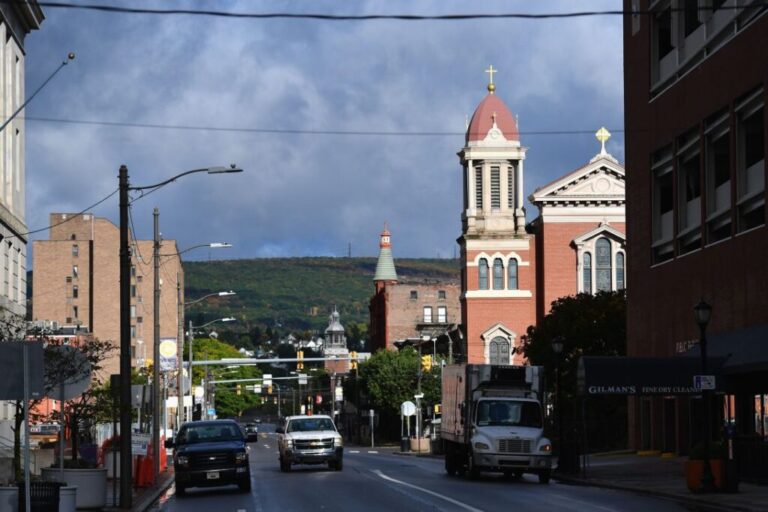 View of downtown Scranton, the