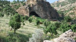 Shanidar Cave photographed in May 2023. Photo C.O. Hunt