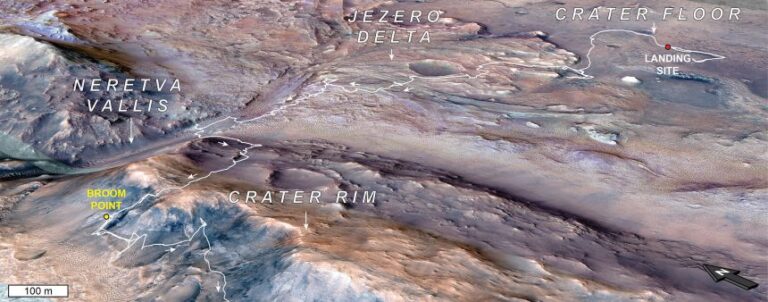 Perseverance has made an impressive Martian journey, including its trek to Neretva Vallis.