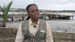 Nigerian conservationist Rachel Ikemeh, founder of the South-West/Niger Delta Forest Project.